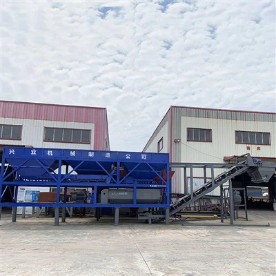 Centrale de mélange mobile stable à l’eau